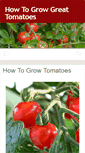 Mobile Screenshot of growgreattomatoes.com